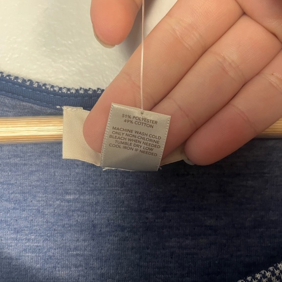 New Ann Taylor Loft Outlet Blue Sleeveless Dress size XL - Picture 4 of 8